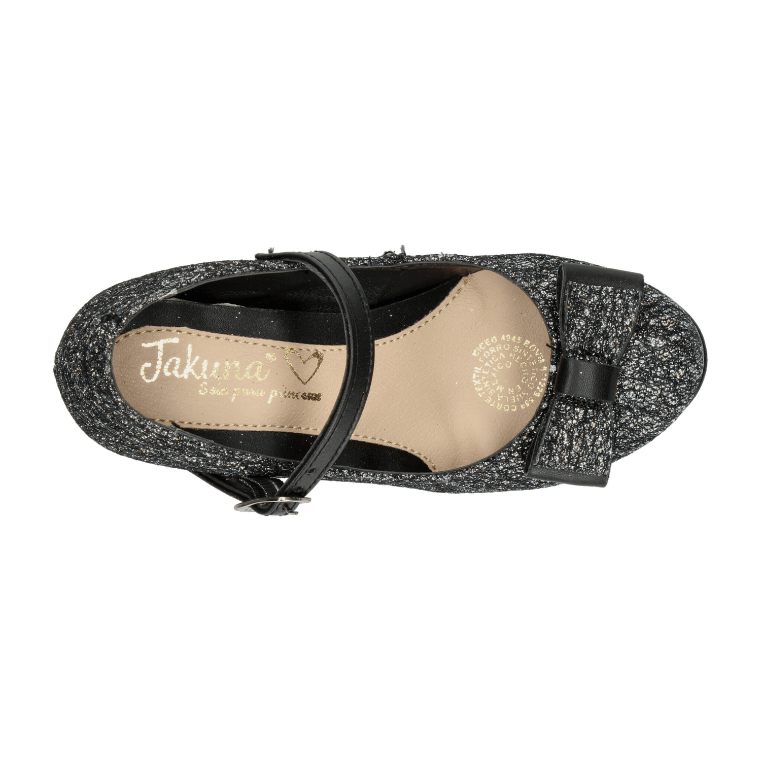 Zapato Jakuna Niña Ceremonia Elegante Casual Negro Infantil T18-22 — imagen 8