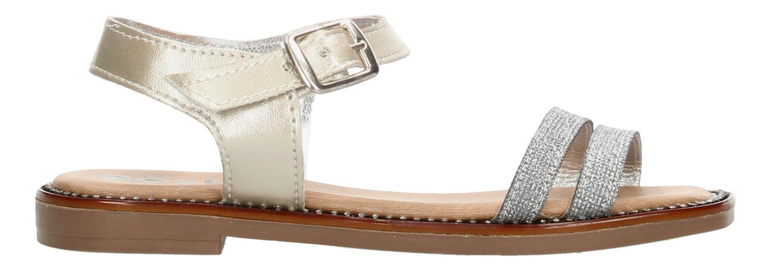 Sandalias Niña Gosh Plateado Casual Infantil T18-22 — imagen 2