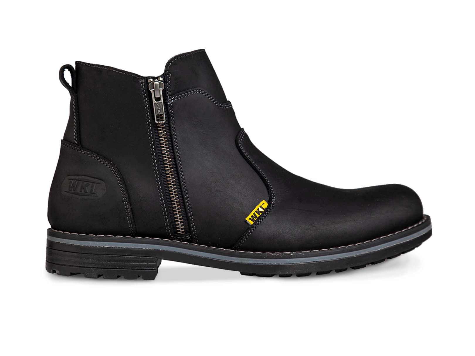 Bota hombre botín casual urbano vaquero Workland 89719 negro — imagen 7