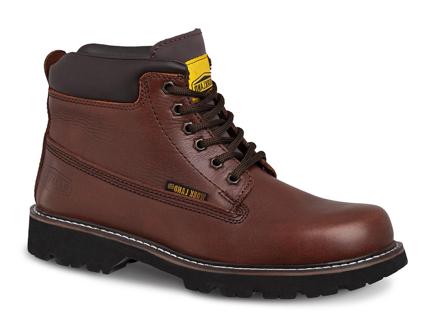 Bota industrial Hombre Casquillo Trabajo WORKLAND 71892 Café — imagen 1