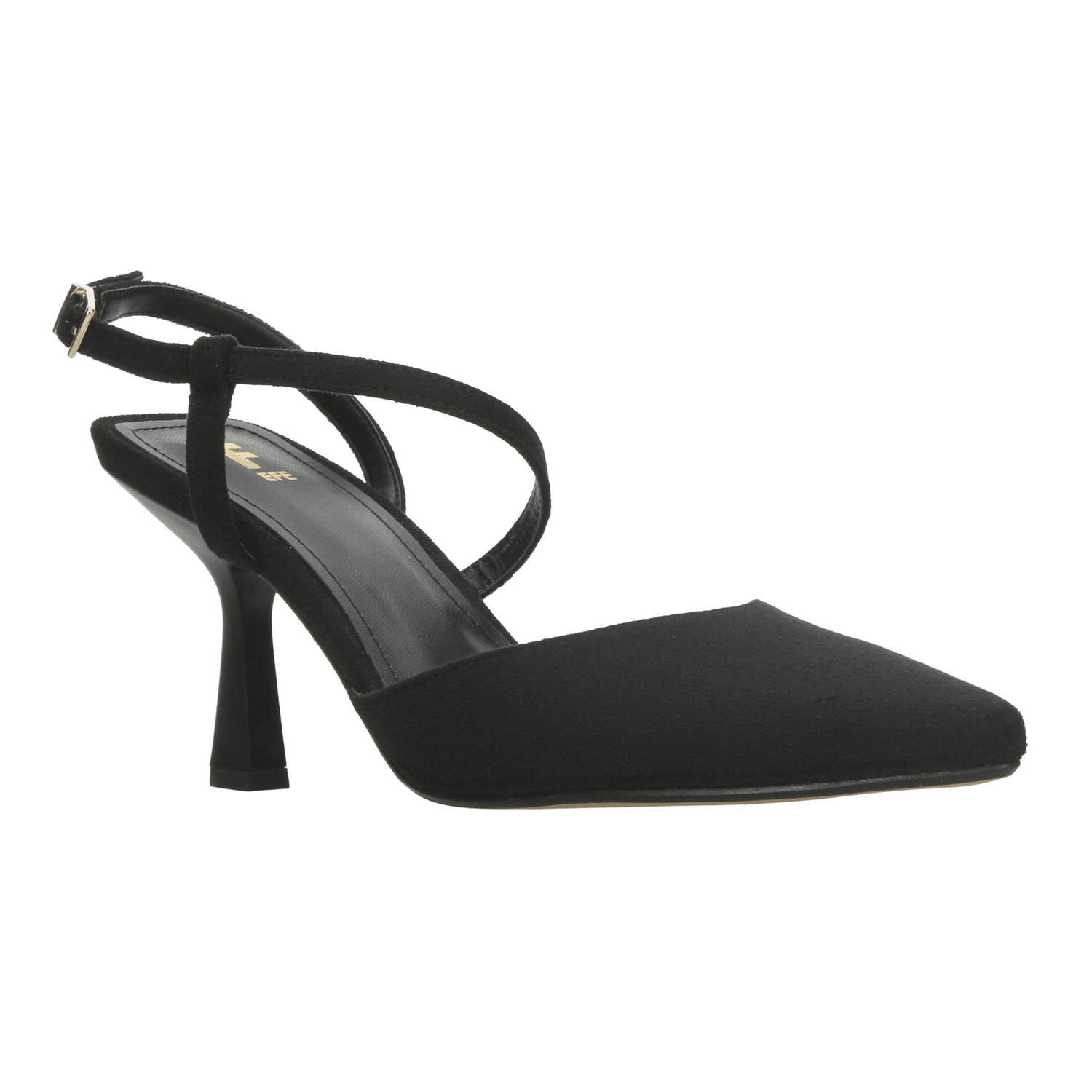 Zapatillas Efe Dama Casual Slingback Punta Negro Mujer — imagen 2