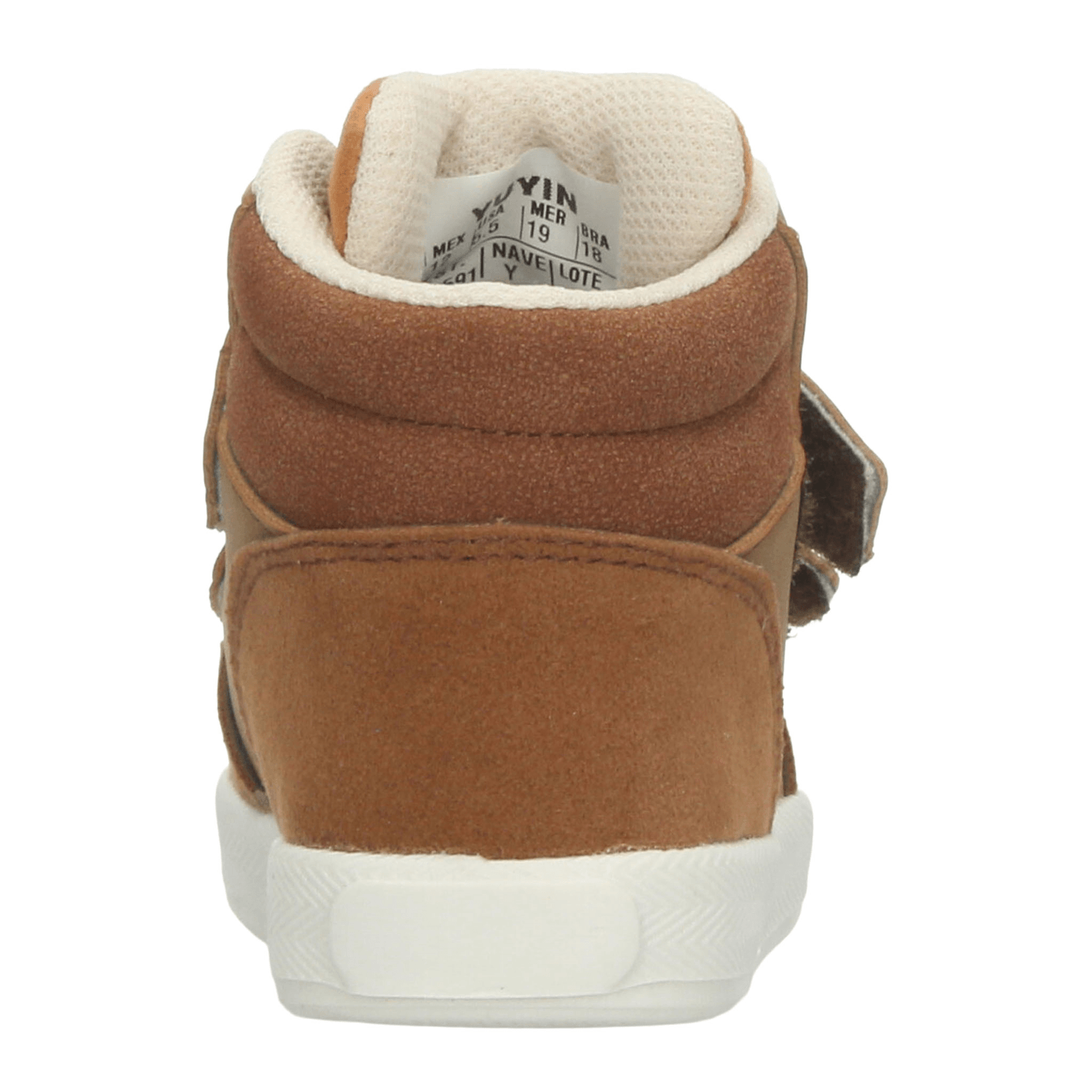 Bota Yuyin Niño Café Casual Cinta Adhesiva Infantil T12-15 — imagen 8