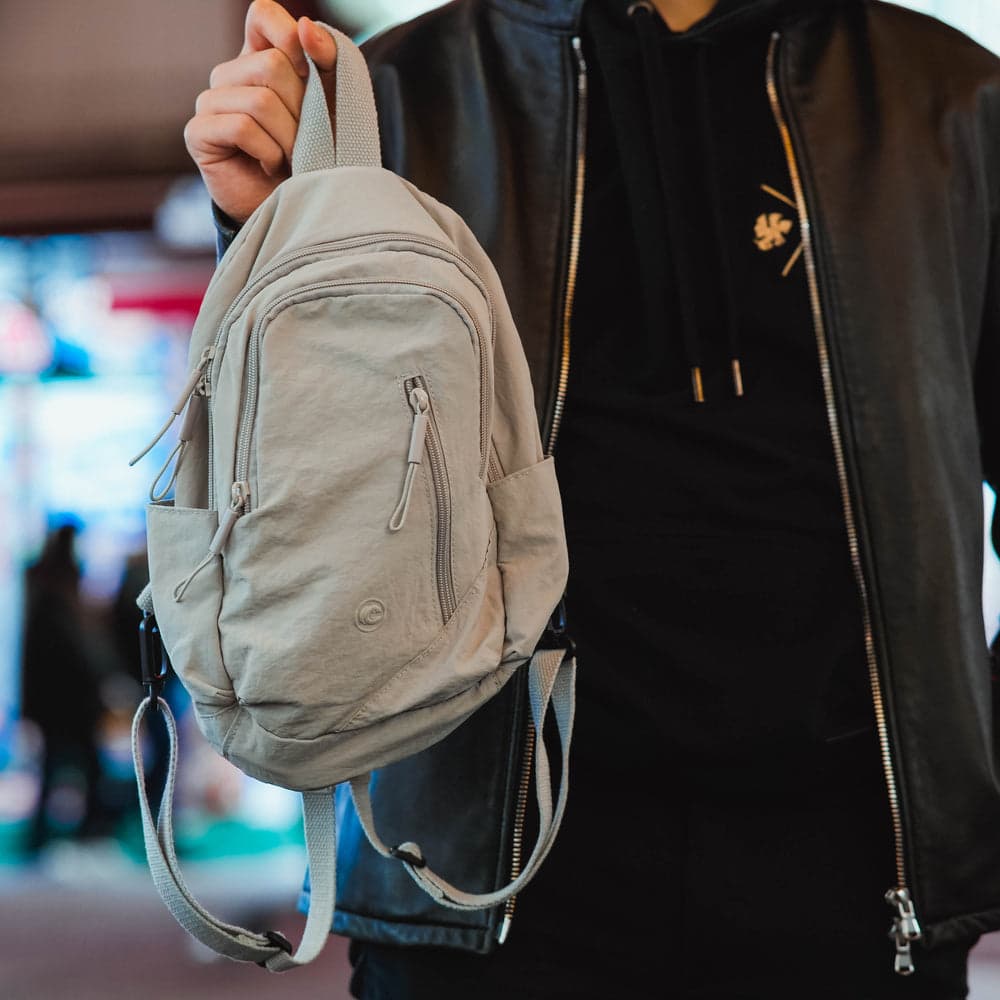 Mochila Crossbody para tablet Melys CoolCapital Hasta 10" Beige — image 3