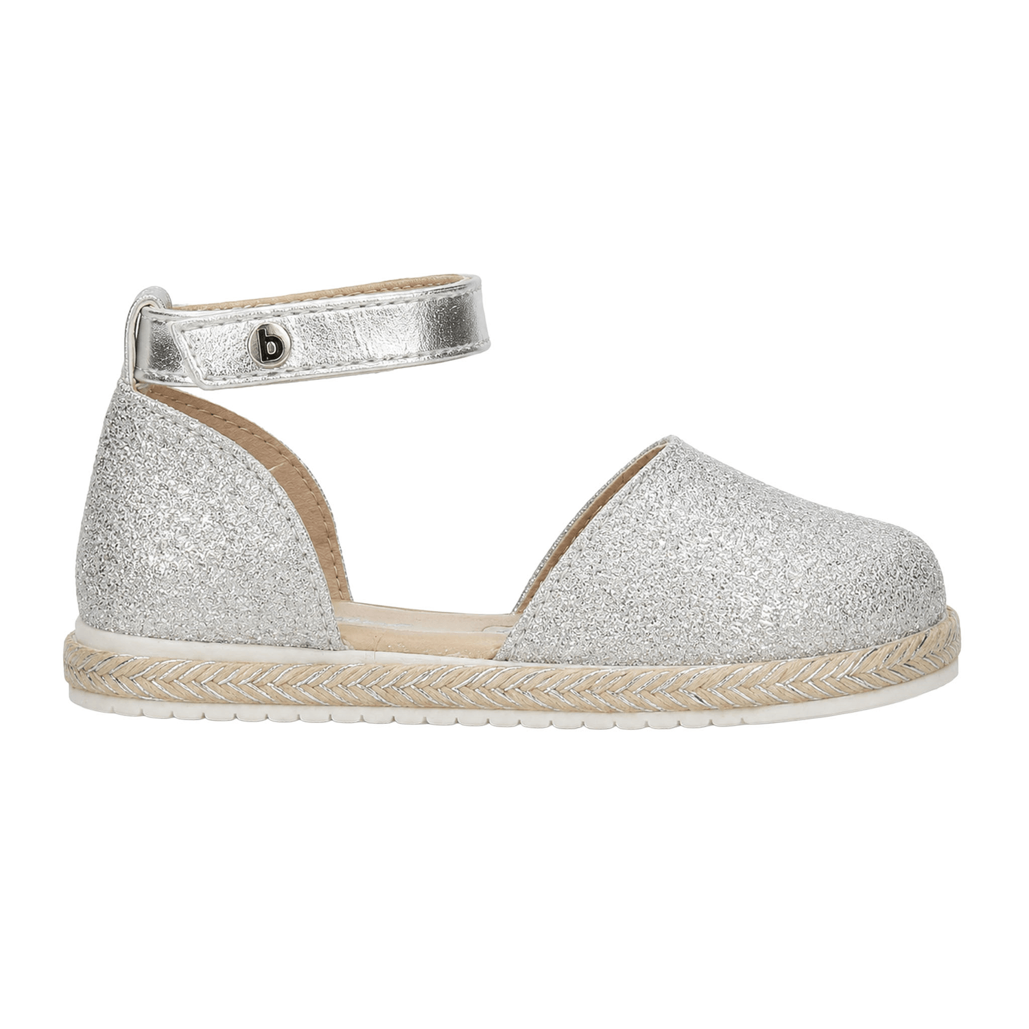 Alpargatas Blasito Niña Casual Plateado Infantil T15-18 — imagen 1