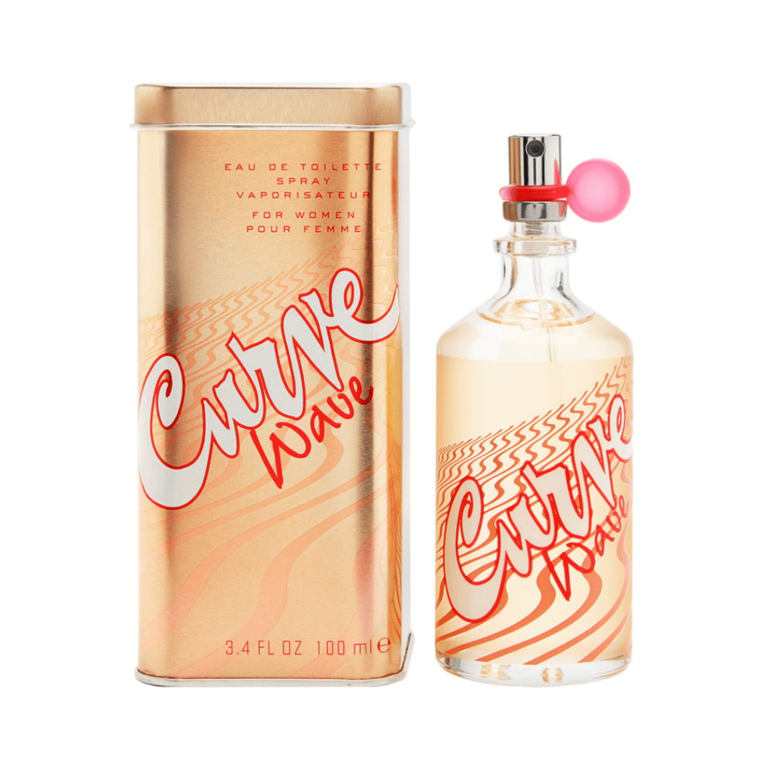 LIZ C.CURVE WAVE EDT 100 ML DAMA — imagen 2