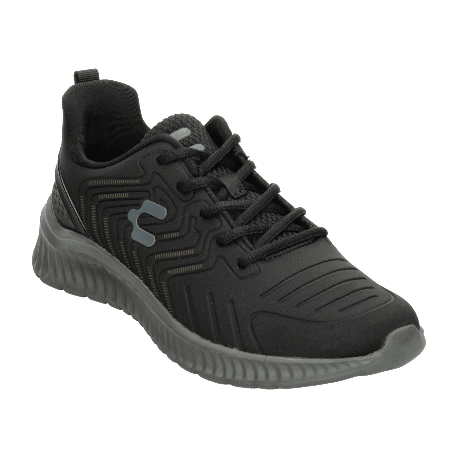 Tenis Charly Hombre Deportivo Negro Caballero — imagen 4