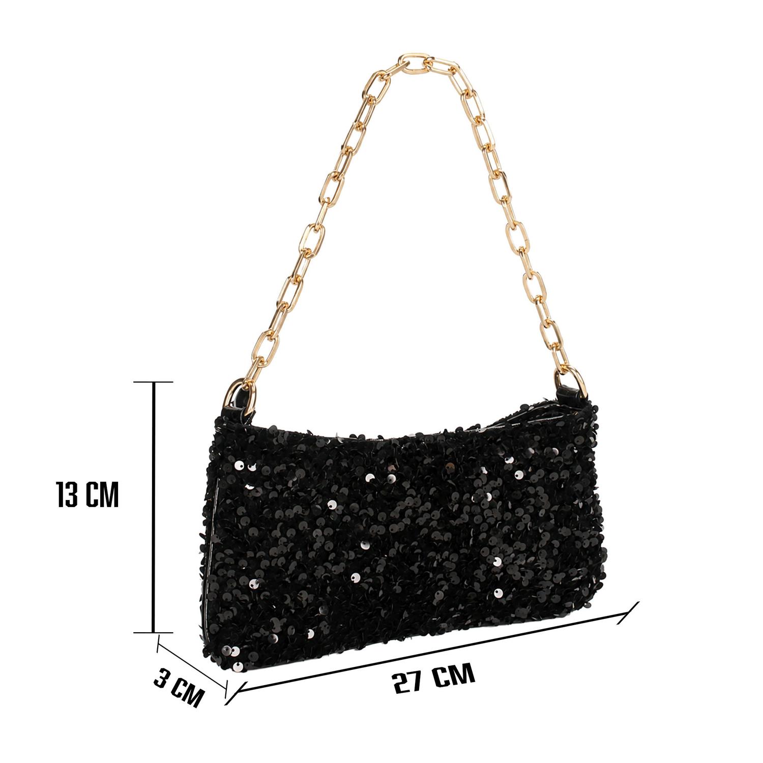 Bolsa Felianna Dama Fiesta Negro Mujer — imagen 5