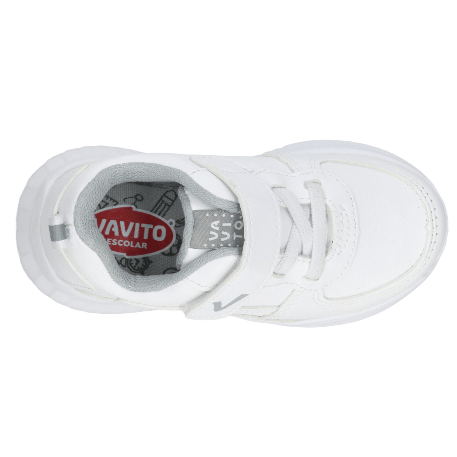Tenis Vavito Niña Escolar Blanco Infantil T15-18 — imagen 8