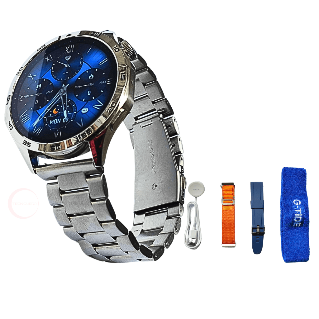 Reloj Inteligente G-Tide Power - Correa Metálica, Llamadas Bluetooth, y Monitoreo de Salud — imagen 17