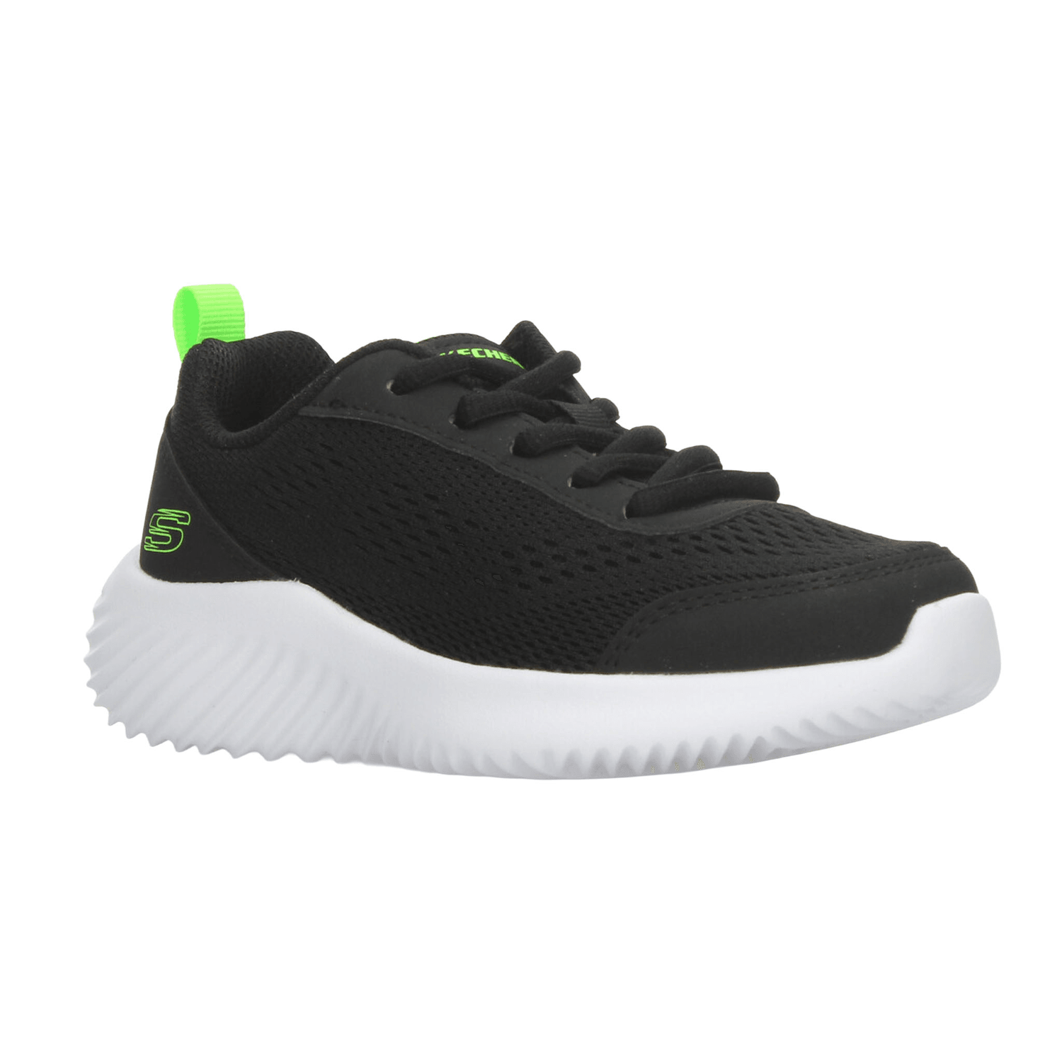 Tenis Skechers Bounder Quanta-Pacer Niño Negro Sport Infantil T17-22 — imagen 3