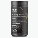 Seven Mag Ultra: Magnesio Complex 7 en 1 con Glicinato, Citrato, L-Taurinato y más, 200 Cápsulas