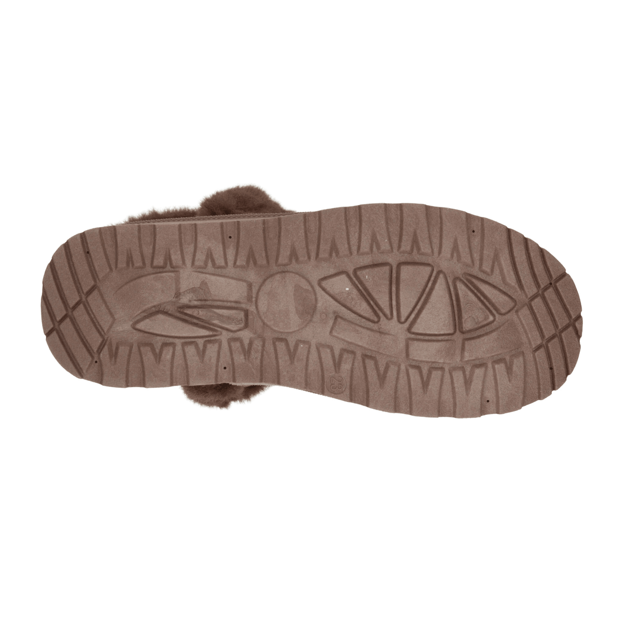 Botín Perugia Dama Invierno Peluche Plataforma Casual Café Mujer — imagen 18