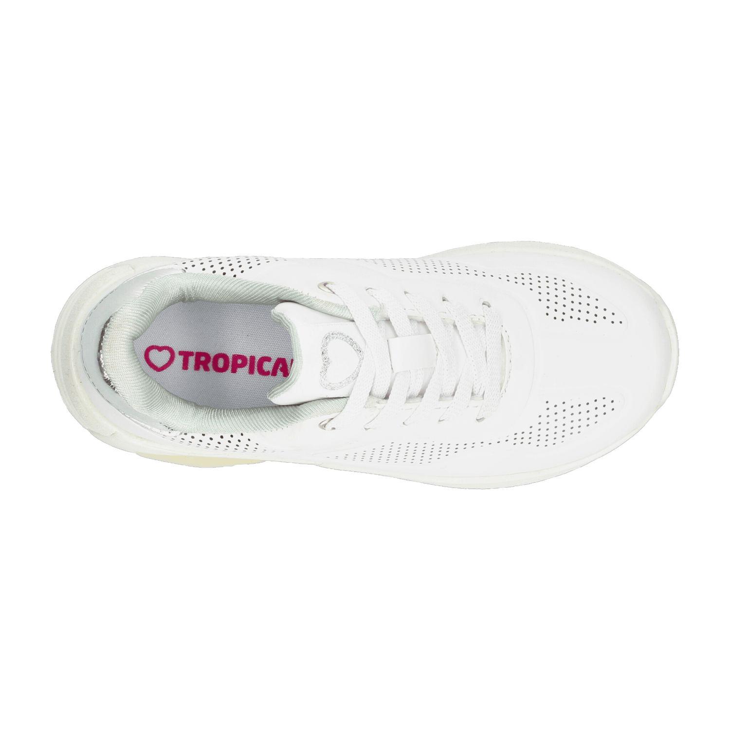 Tenis Tropicana Niña Casual Cintas Ajustables Suela De Aire Deportivo Blanco Infantil T18-22 — imagen 8