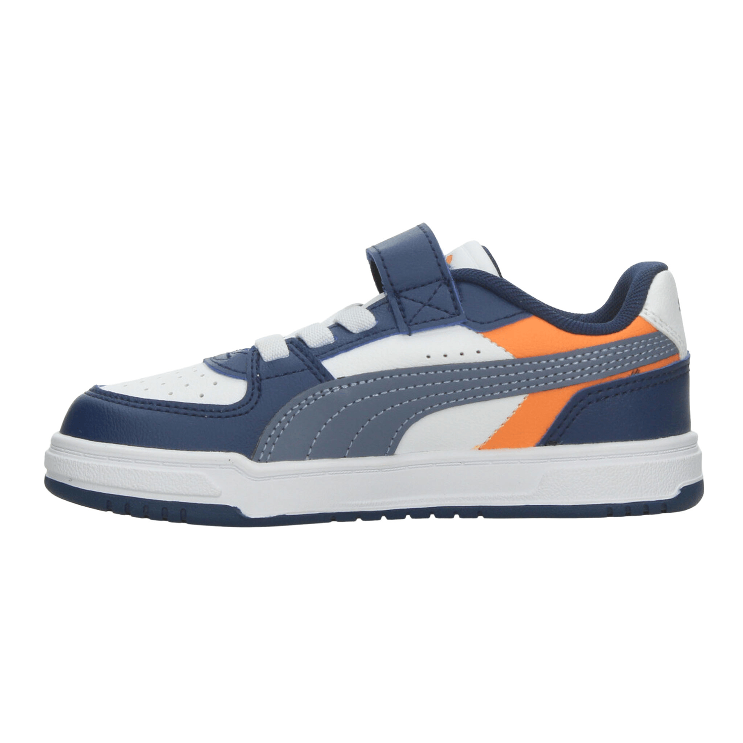 Tenis Puma Caven III Niño Casual Azul Infantil T16-22 — imagen 5