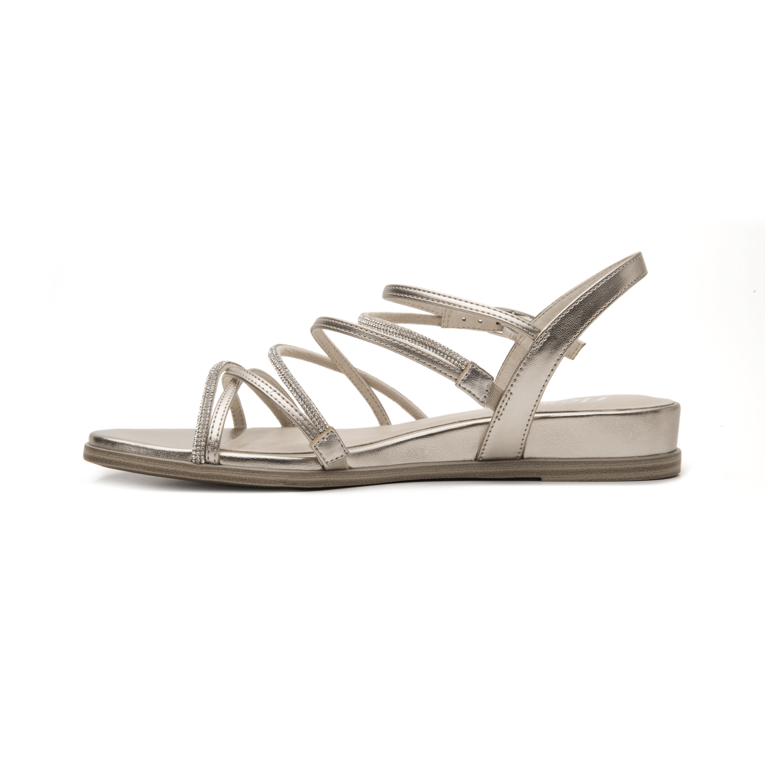 Sandalias Dama Flexi Dorado Casual Mujer — imagen 6
