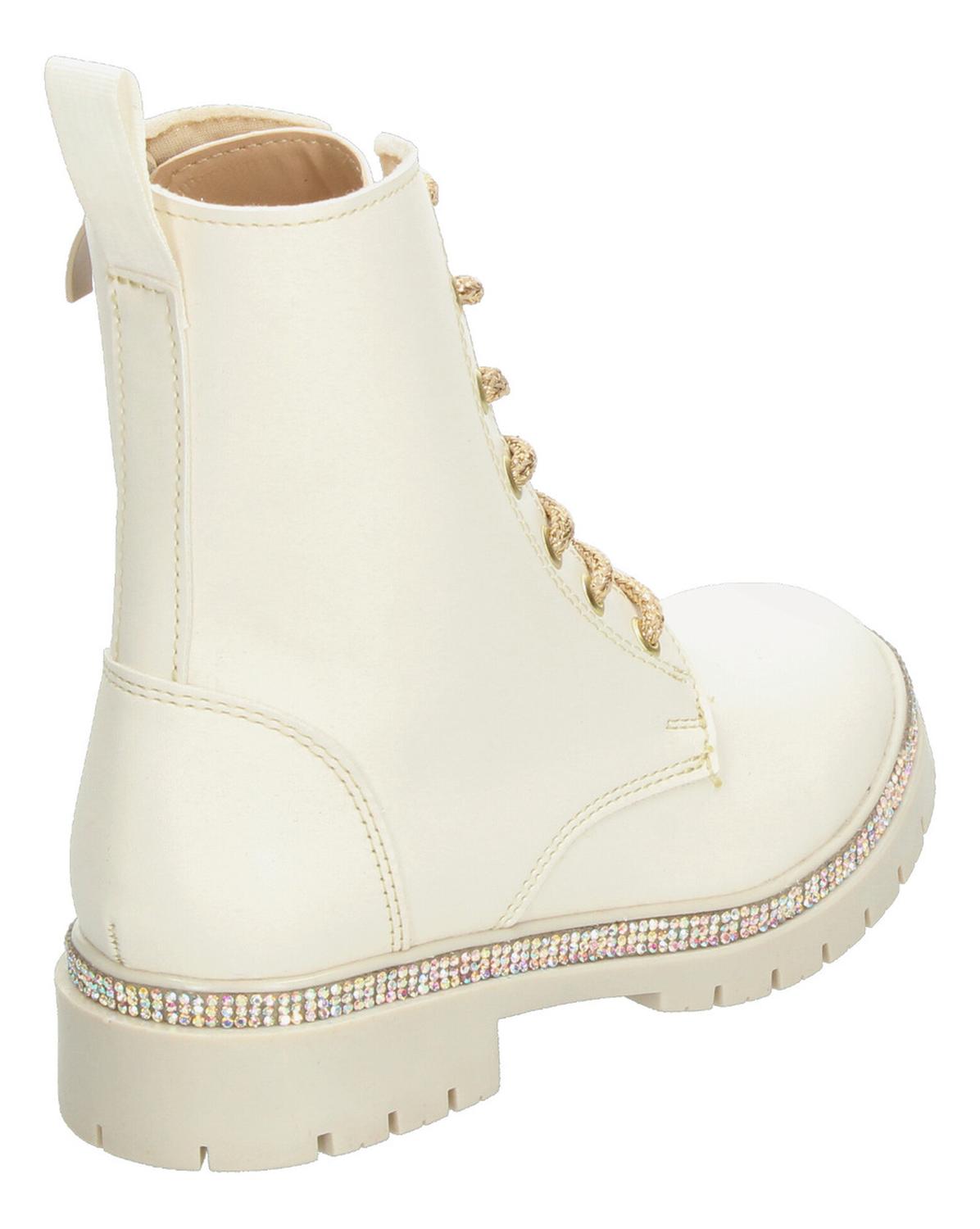 Botines Tropicana Niña Borcegos Casual Beige Juvenil — imagen 3