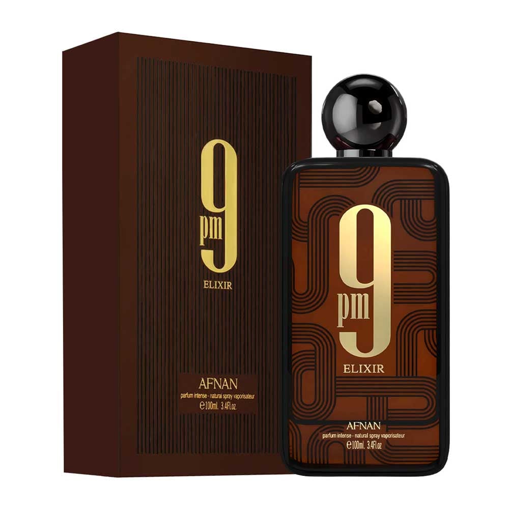 Perfume Afnan 9pm Elixir Parfum Intense Agua de Perfume 100ml Hombre Mag — imagen 2