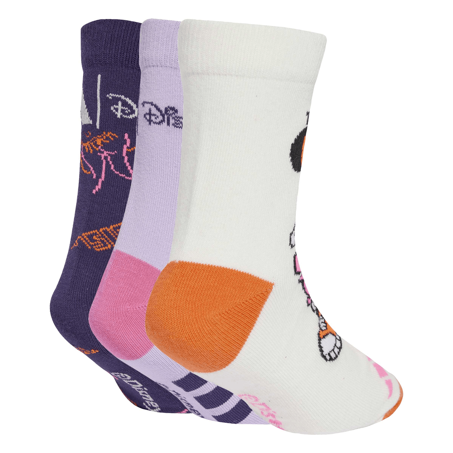Calcetines Adidas Minnie Mouse Niña Multicolor 3 Pares Infantil — imagen 3
