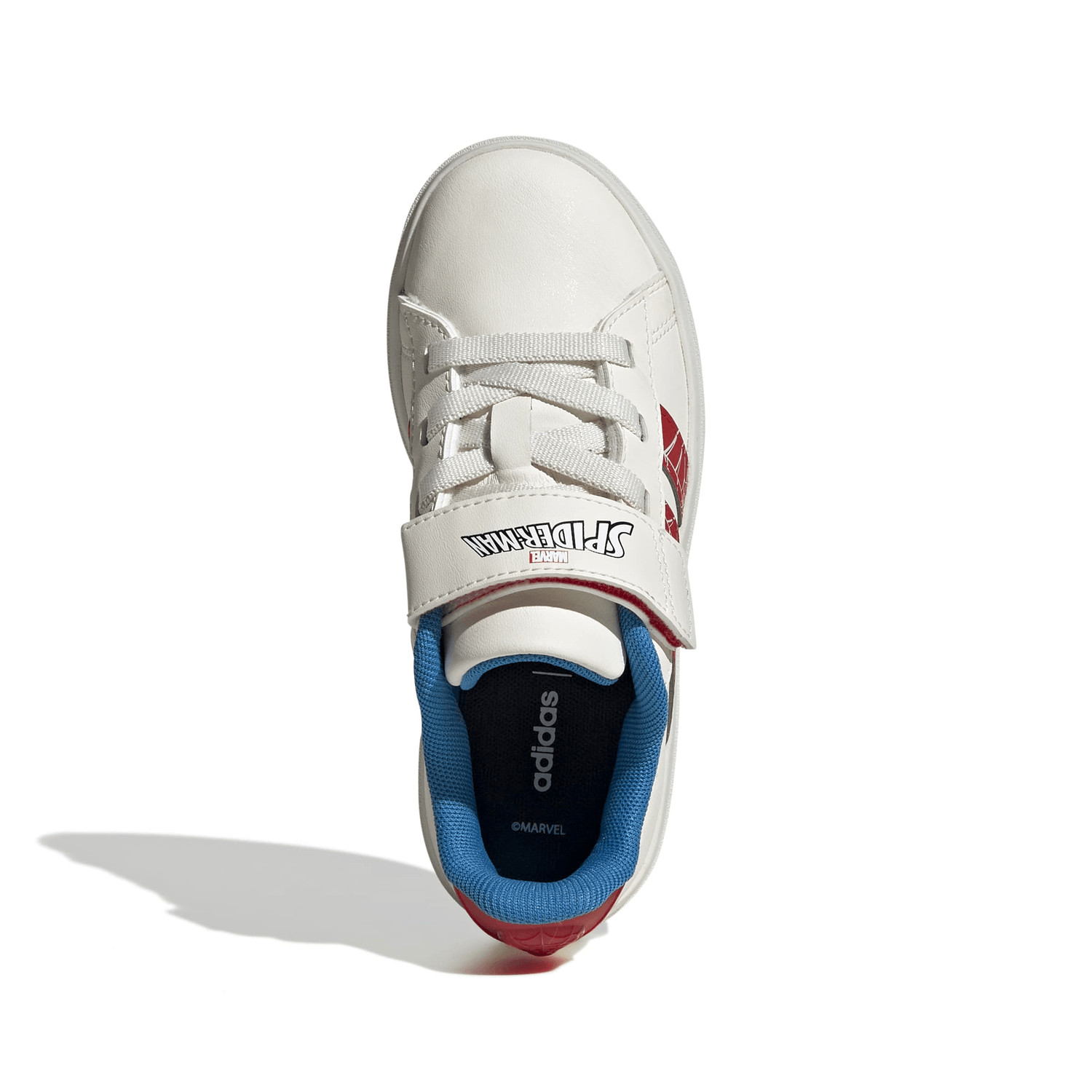 Tenis Adidas Grand Court Niño Casual Off White Infantil T16-22 — imagen 7