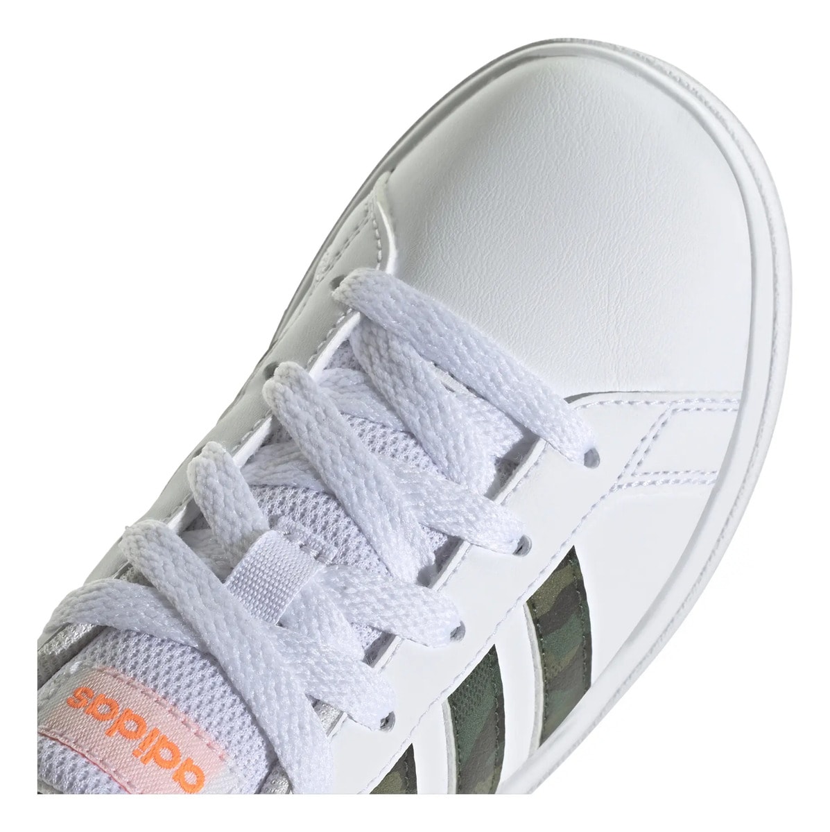 Tenis adidas Grand Court 2.0 Niño Casual Blanco Infantil T22-26 — imagen 12