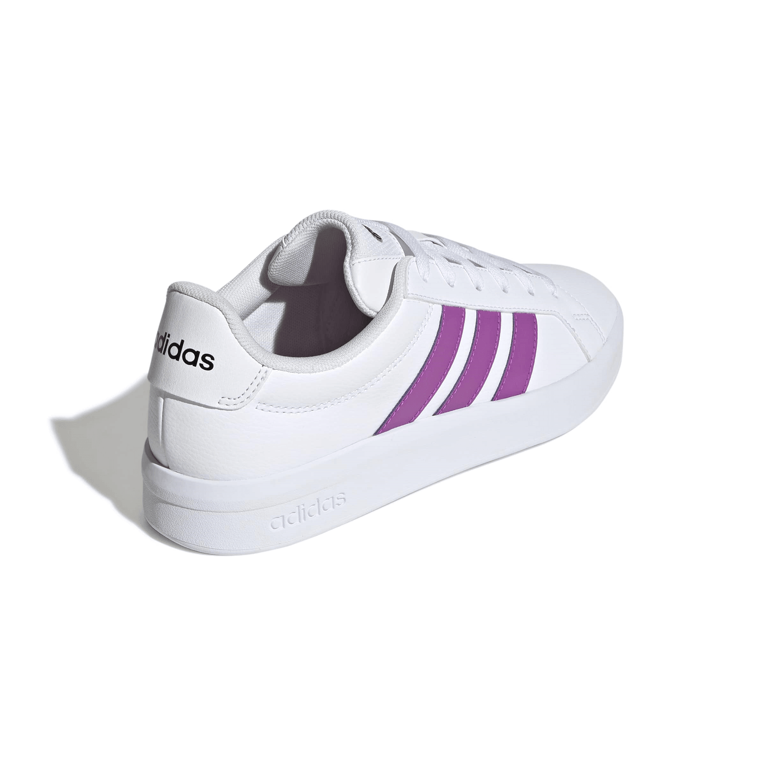 Tenis Adidas Grand Court Base 3.0 Dama Blanco Casual Mujer — imagen 4
