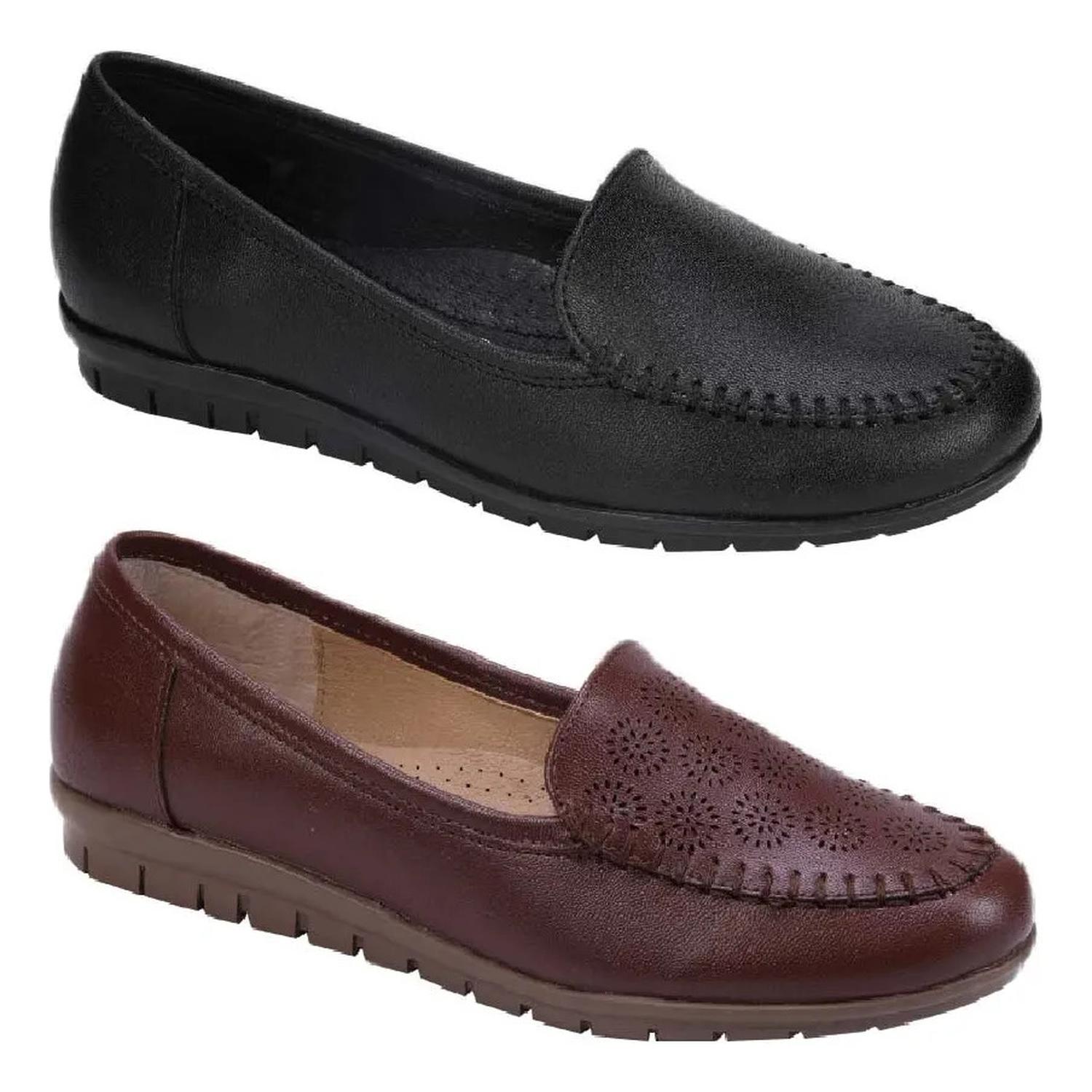 Mocasin Shosh Dama Kit 2 Pares 998296 — imagen 2