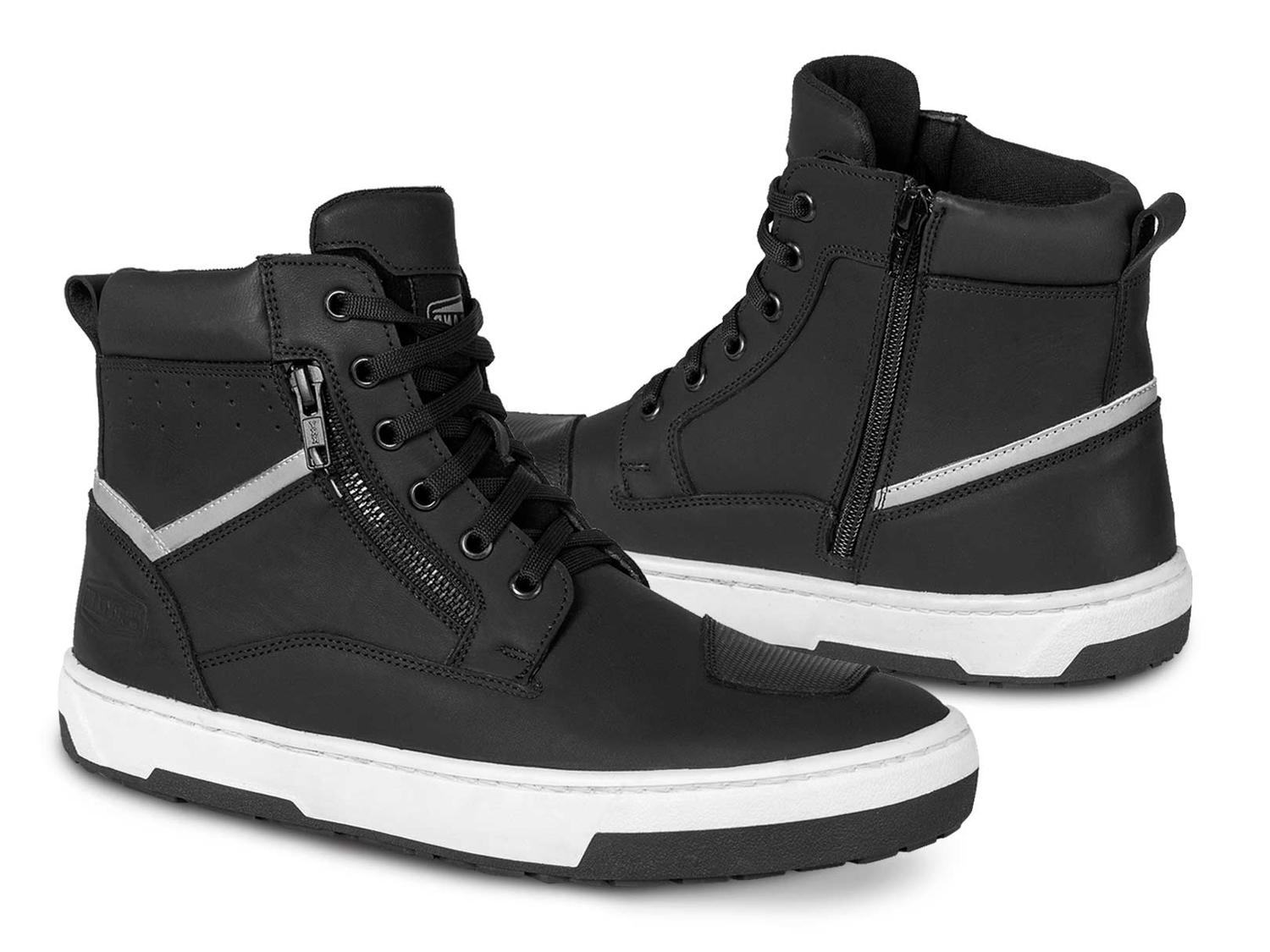 Bota hombre tenis motociclista botin biker WKL 80205 Negro B — imagen 1