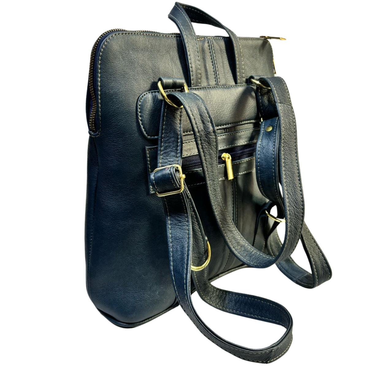 Mochila Mariconera y Bolsa Piel Original Ternera Americana Jf3 — imagen 6