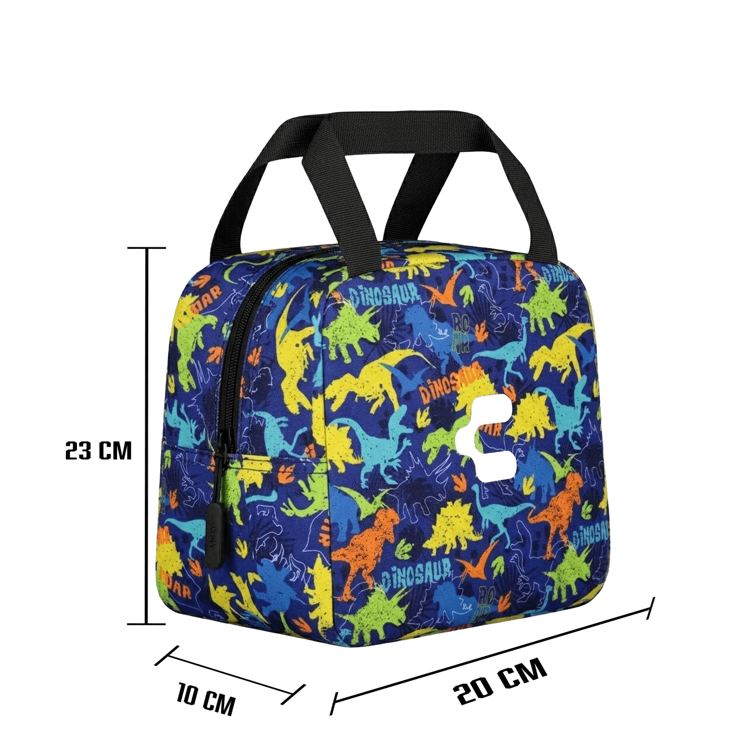Set de Mochila Niño Charly Dinosaurio Azul Escolar Lonchera Infantil — imagen 6