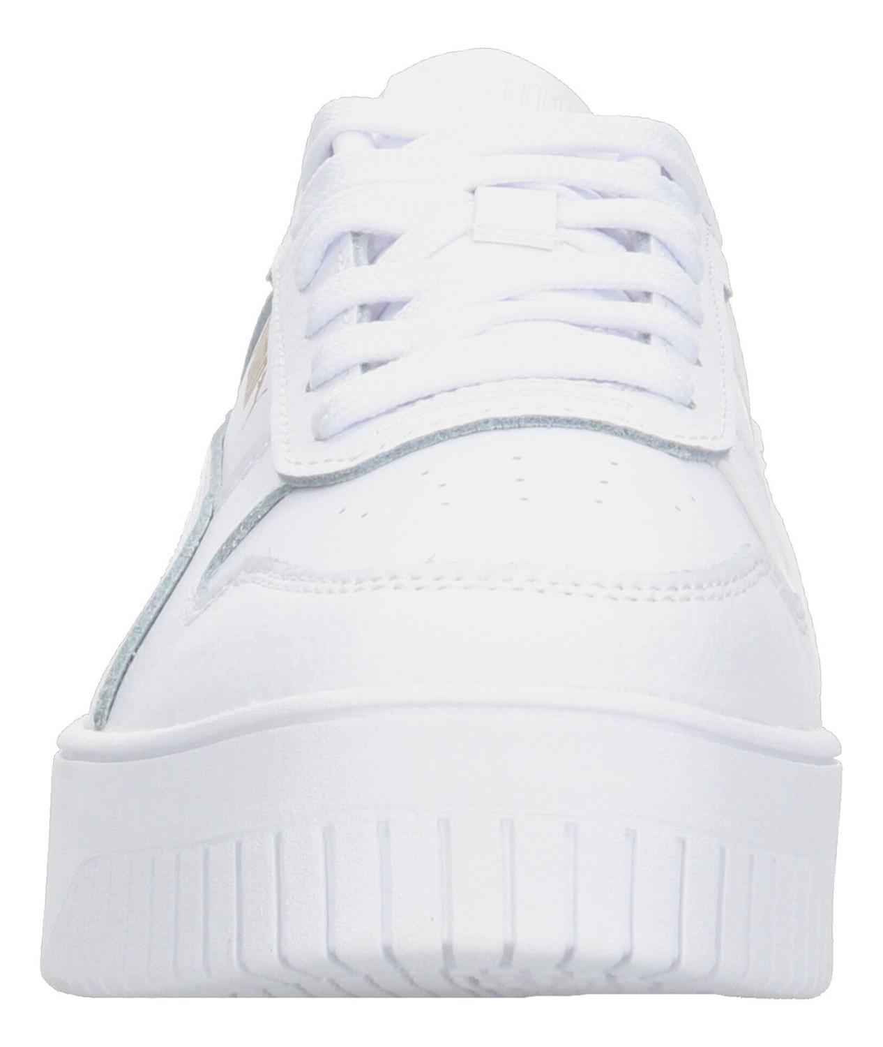 Tenis Puma Carina Street Con Plataforma Blanco Dama Mujer — imagen 7