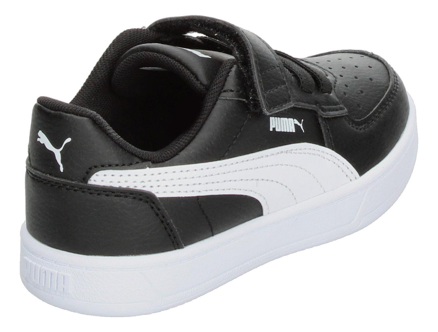 Tenis Niño Puma Rickie Caven 2.0 Ac Ps Negro Sneakers Original Casual Ligero Cintas Ajustable — imagen 4