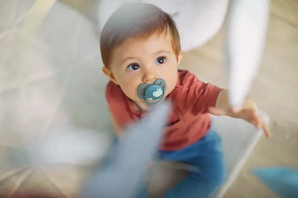Philips Avent SCF091/15 Chupón Gris Y Azul 2 Piezas Ultra Soft — imagen 4