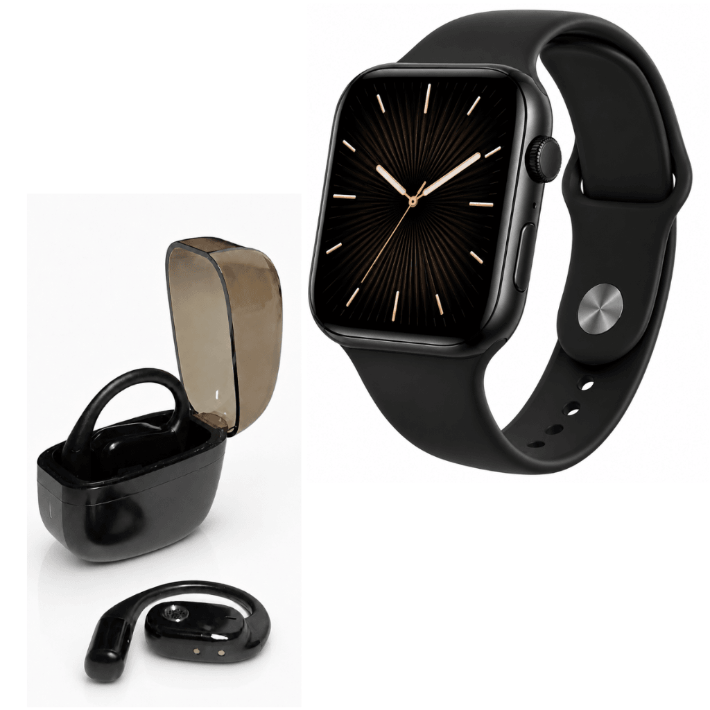 Smartwatch Microwear S11 + Audífonos G‑Tide OWS8 — imagen 2