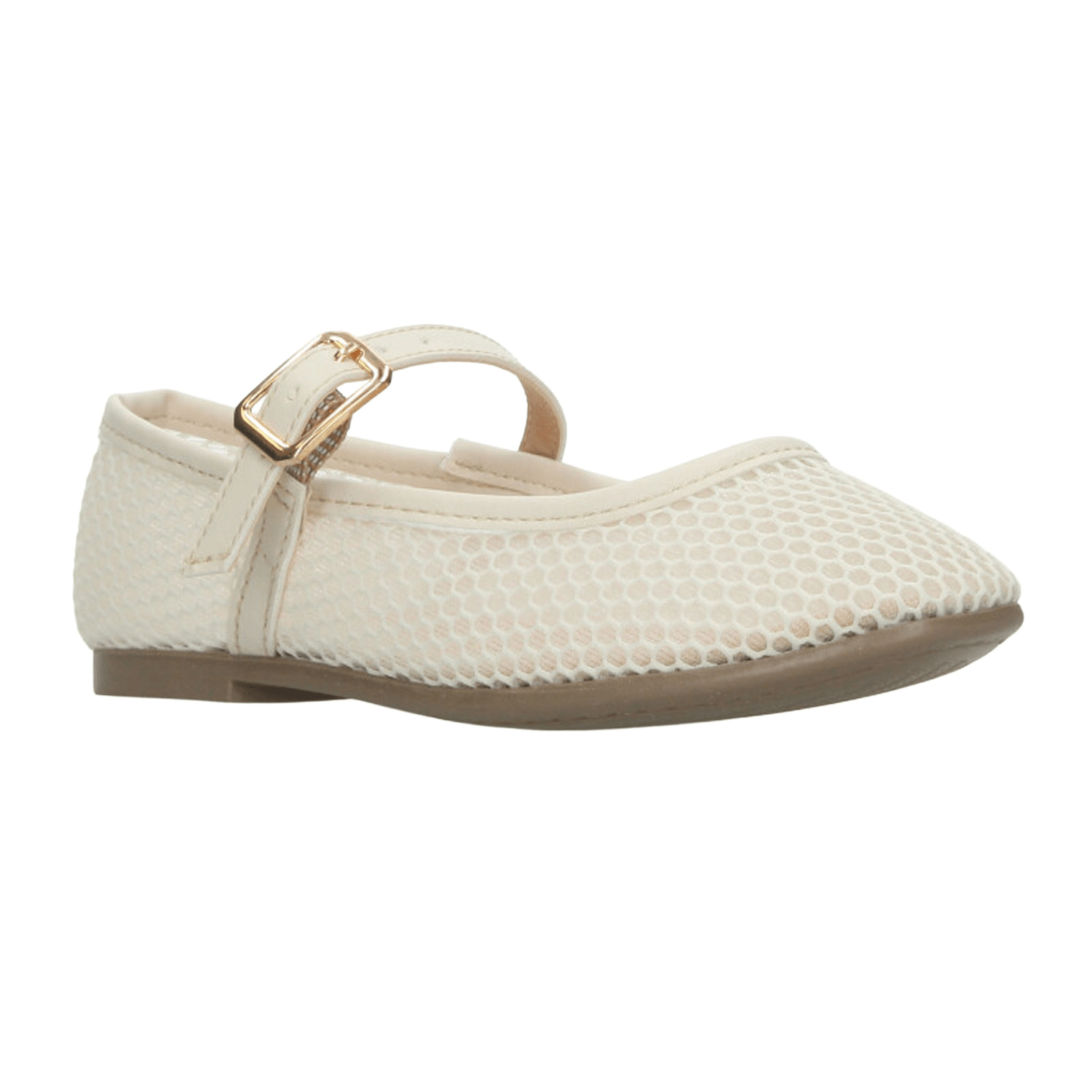 Flat Vavito Red Niña Casual Hebilla Blanco Infantil T22-27 — imagen 2