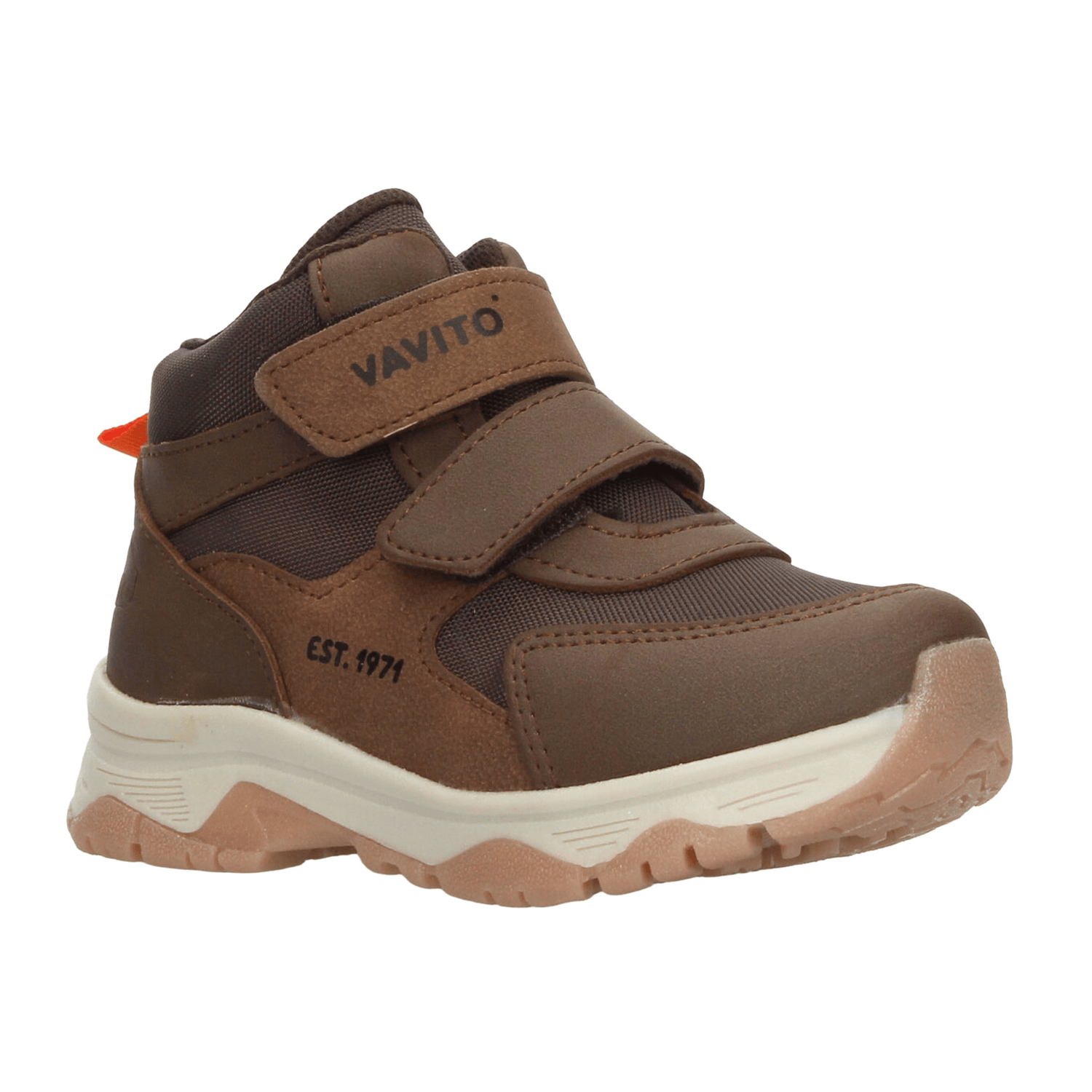 Bota Niño Vavito Café Casual Cintas Adhesivas Infantil T18-22 — imagen 3