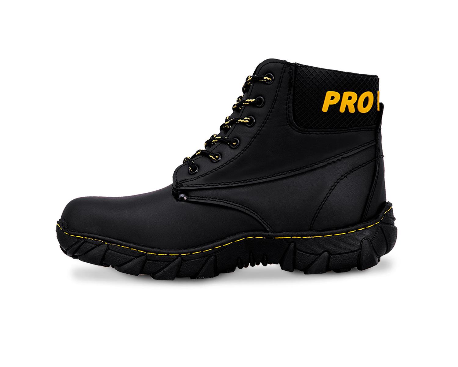 Botas industriales tacticas hombre trabajo botin Piel P03 — imagen 5