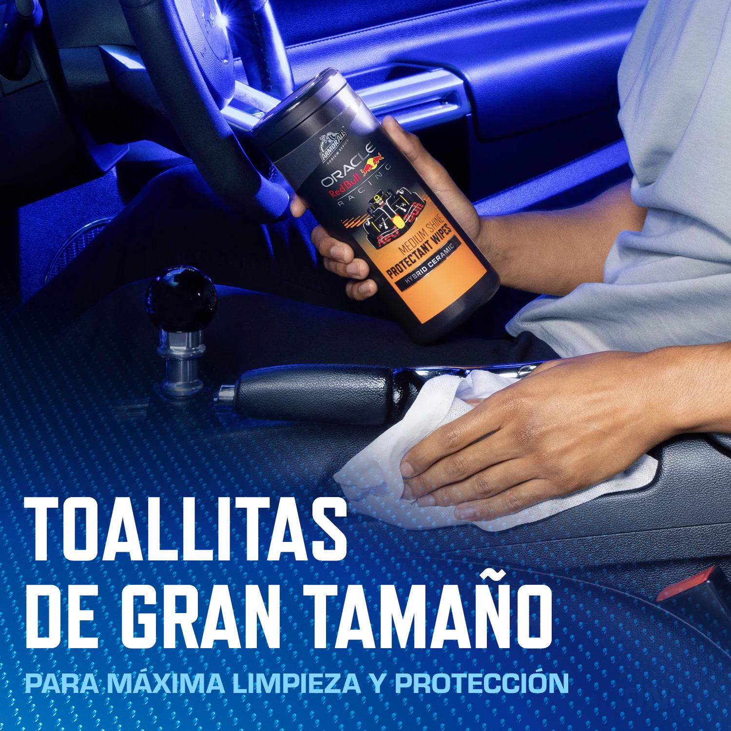 TOALLITAS PROTECTORAS COCHE CERAMICO ARMOR ALL RED BULL — imagen 4