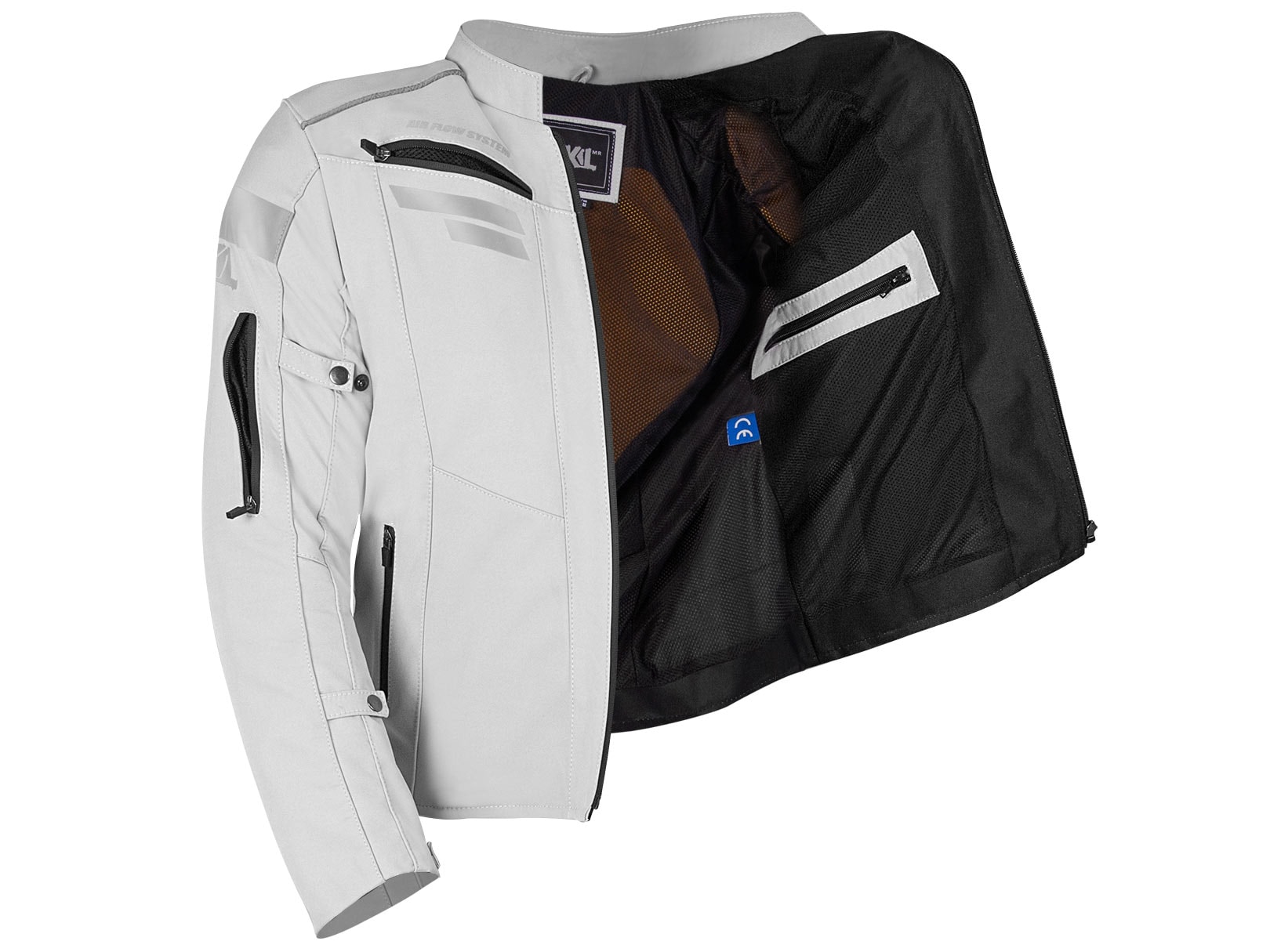 Chamarra Moto Hombre Impermeable Biker Protecciones Wkl PRLA — imagen 8