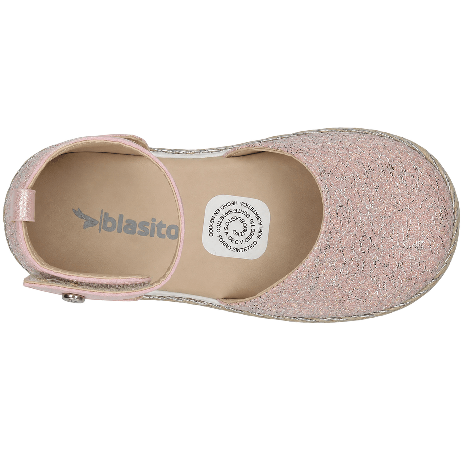 Zapato Blasito Niña Casual Rosa Infantil T15-18 — imagen 8
