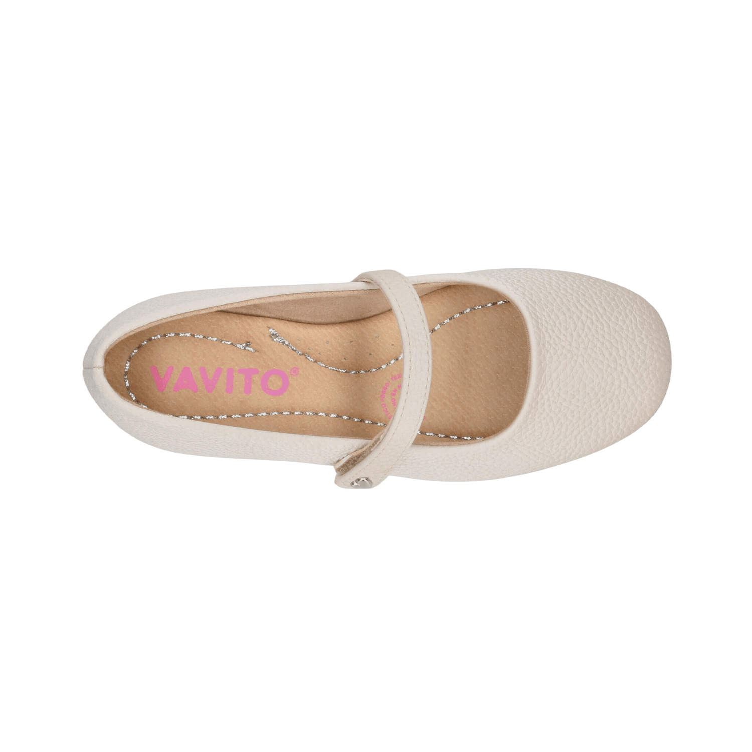 Zapato Vavito Niña Casual Cómodo Beige Infantil T18-22 — imagen 8