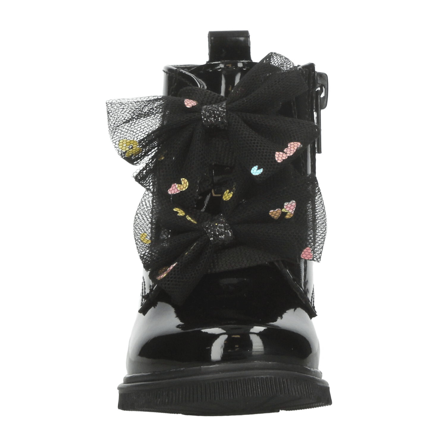 Bota Yuyin Niña Negro Casual Moños Infantil T15-18 — imagen 7