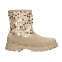 Bota Paressi Niña Casual Cierre Beige Infantil T18-22