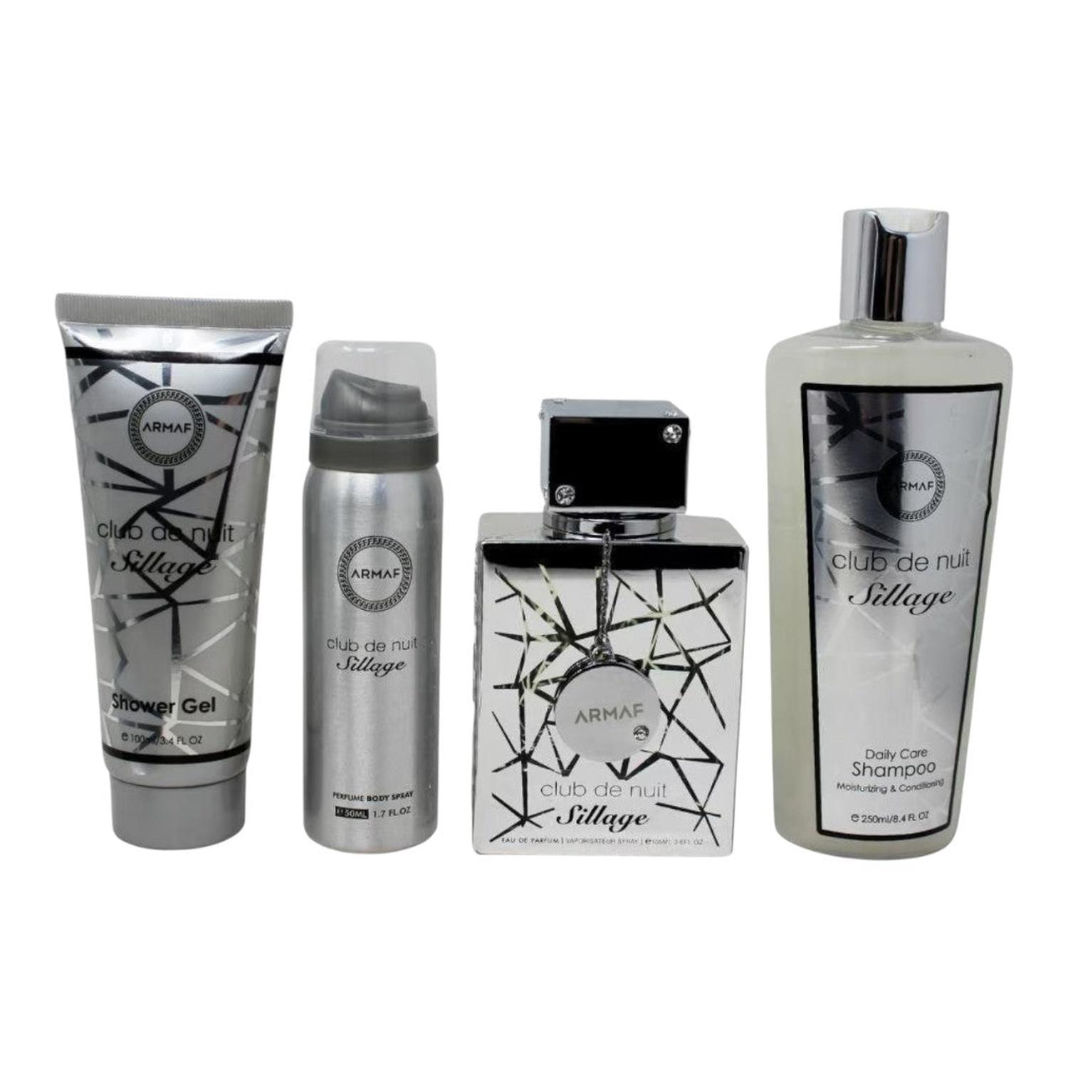 ARMAF CLUB DE NUIT SILLAGE GIFT SET FOR MEN 4 PIEZAS — imagen 1