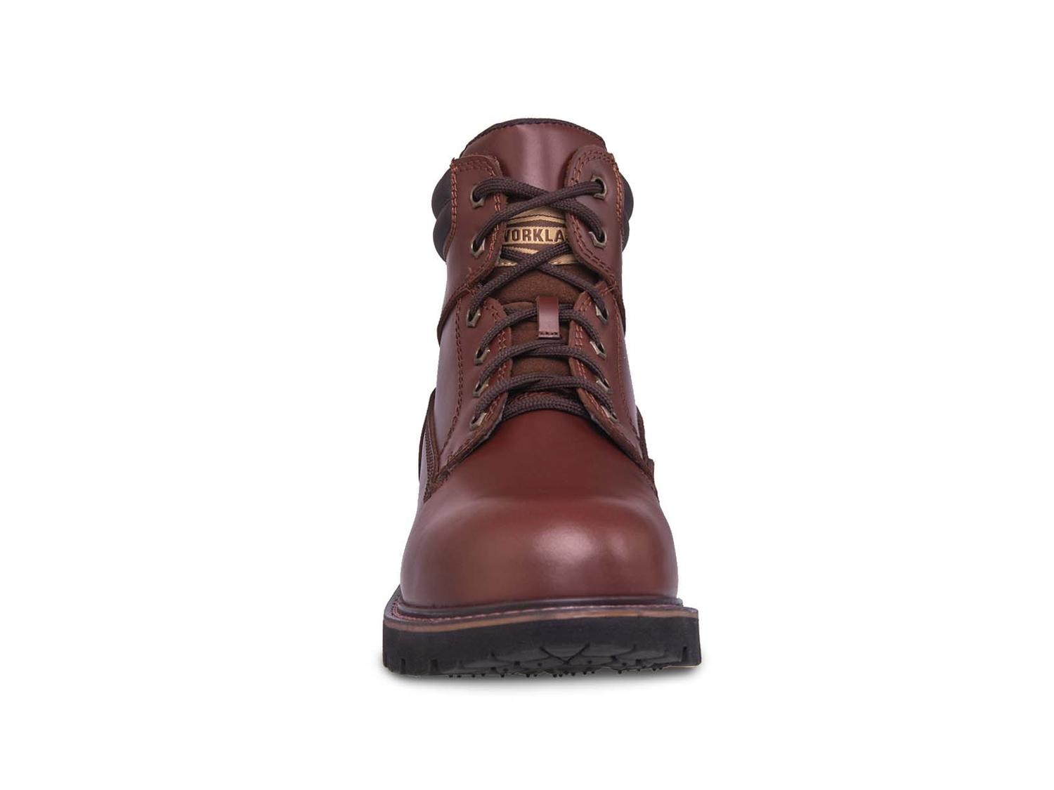 Bota hombre trabajo zapato industrial WORKLAND 71826 Café — imagen 3