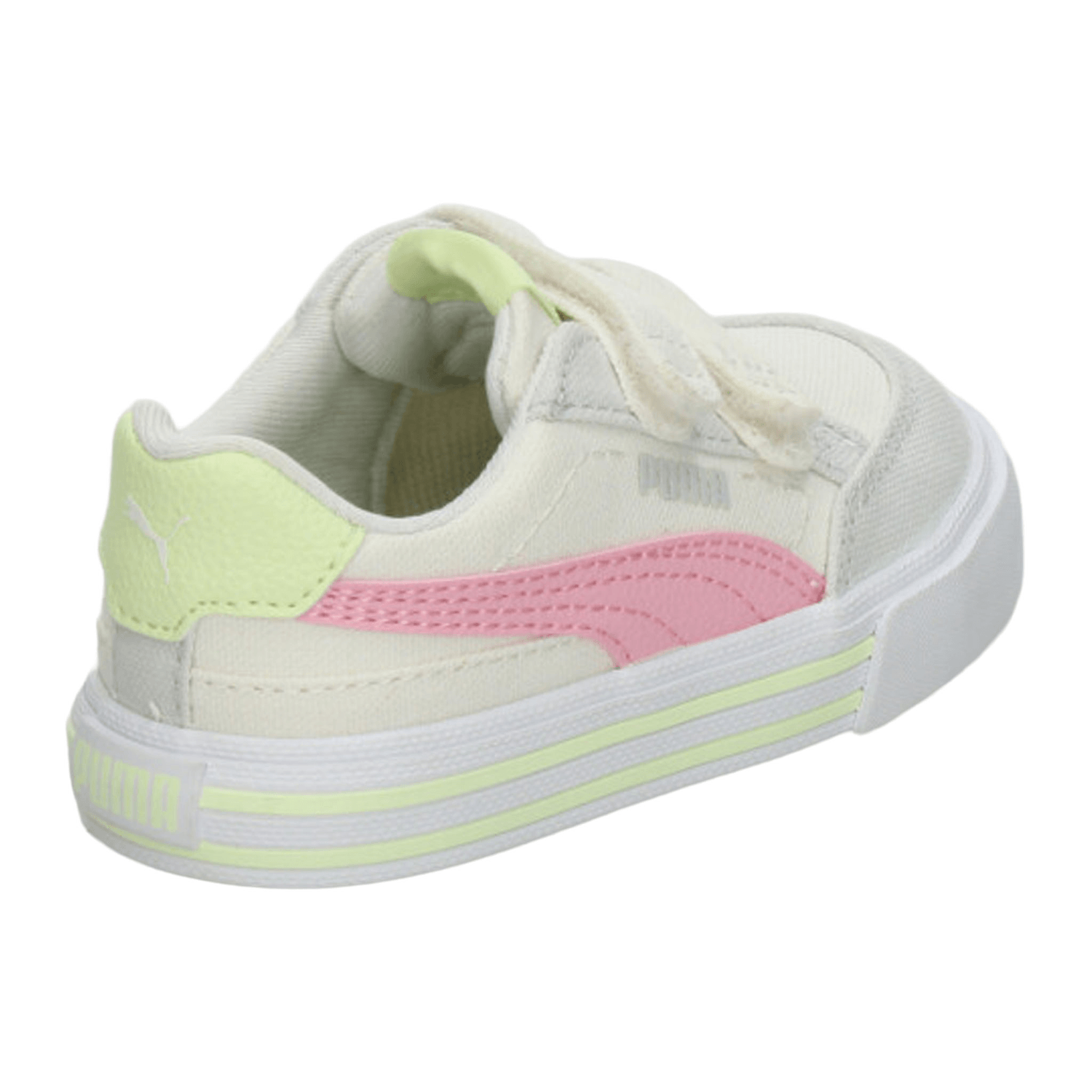 Tenis Niña Puma Court Classic Off White Casual Infantil T11-16 — imagen 4