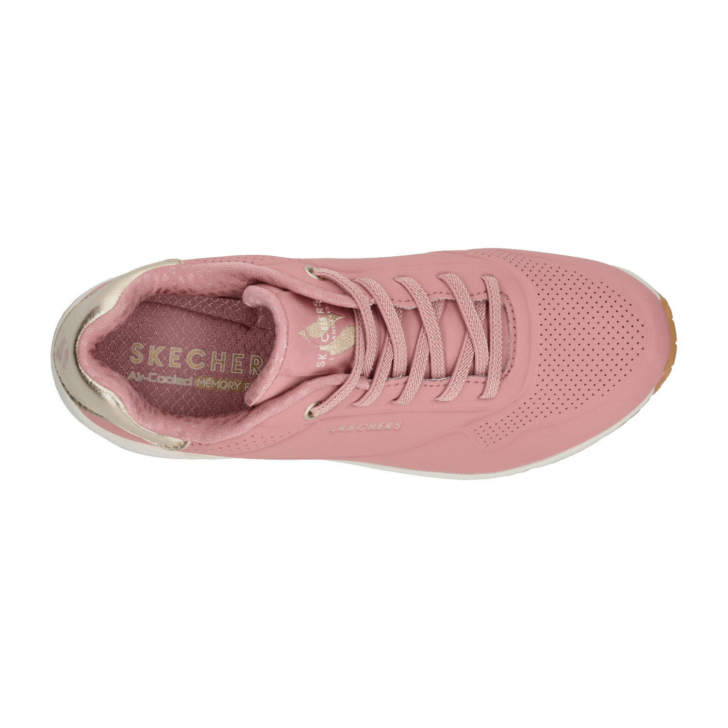 Tenis Dama Skechers Rosa Casual Mujer — imagen 9