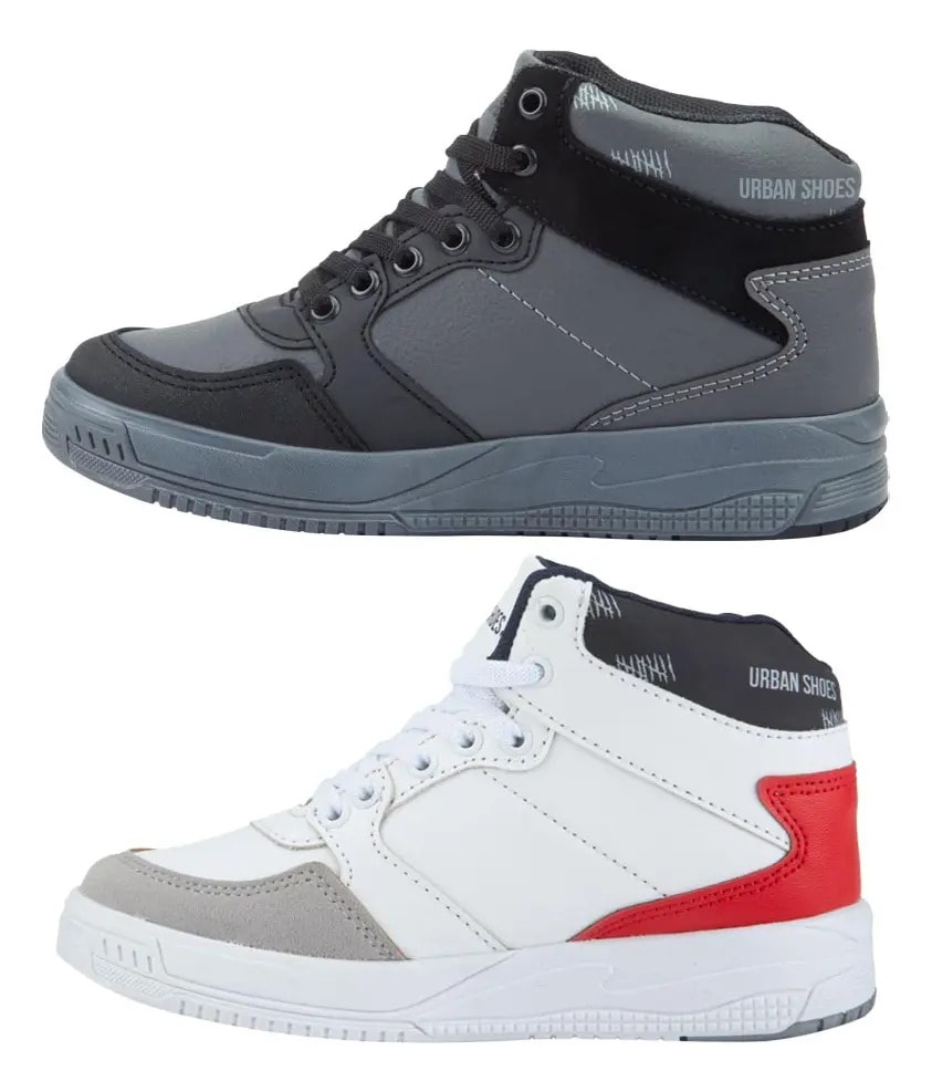 Tenis Bota Urban Shoes Niño Urbano Kit 2 Pares 1260498 — imagen 11