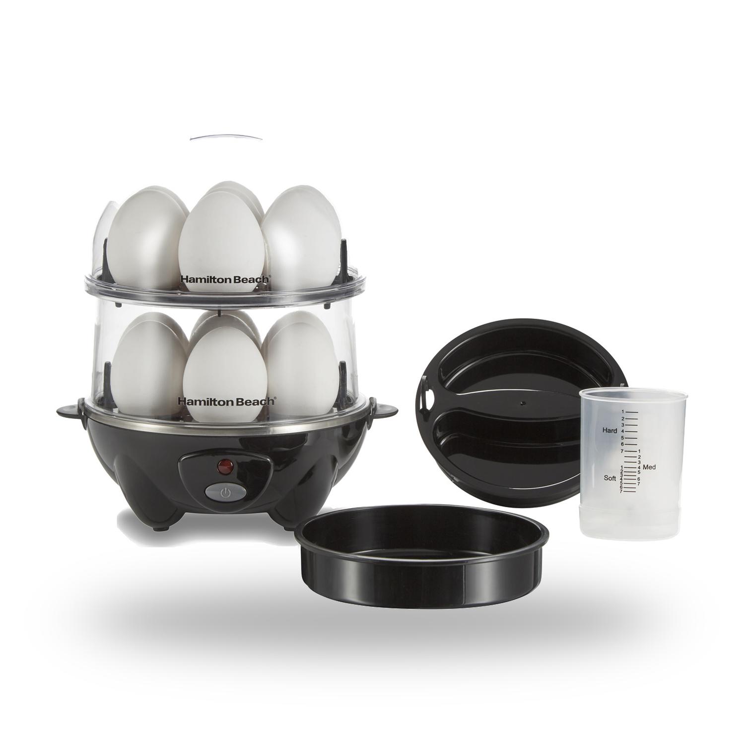 Cocedor de Huevos Eléctrico Hamilton Beach 25508G 3 en 1 — imagen 2