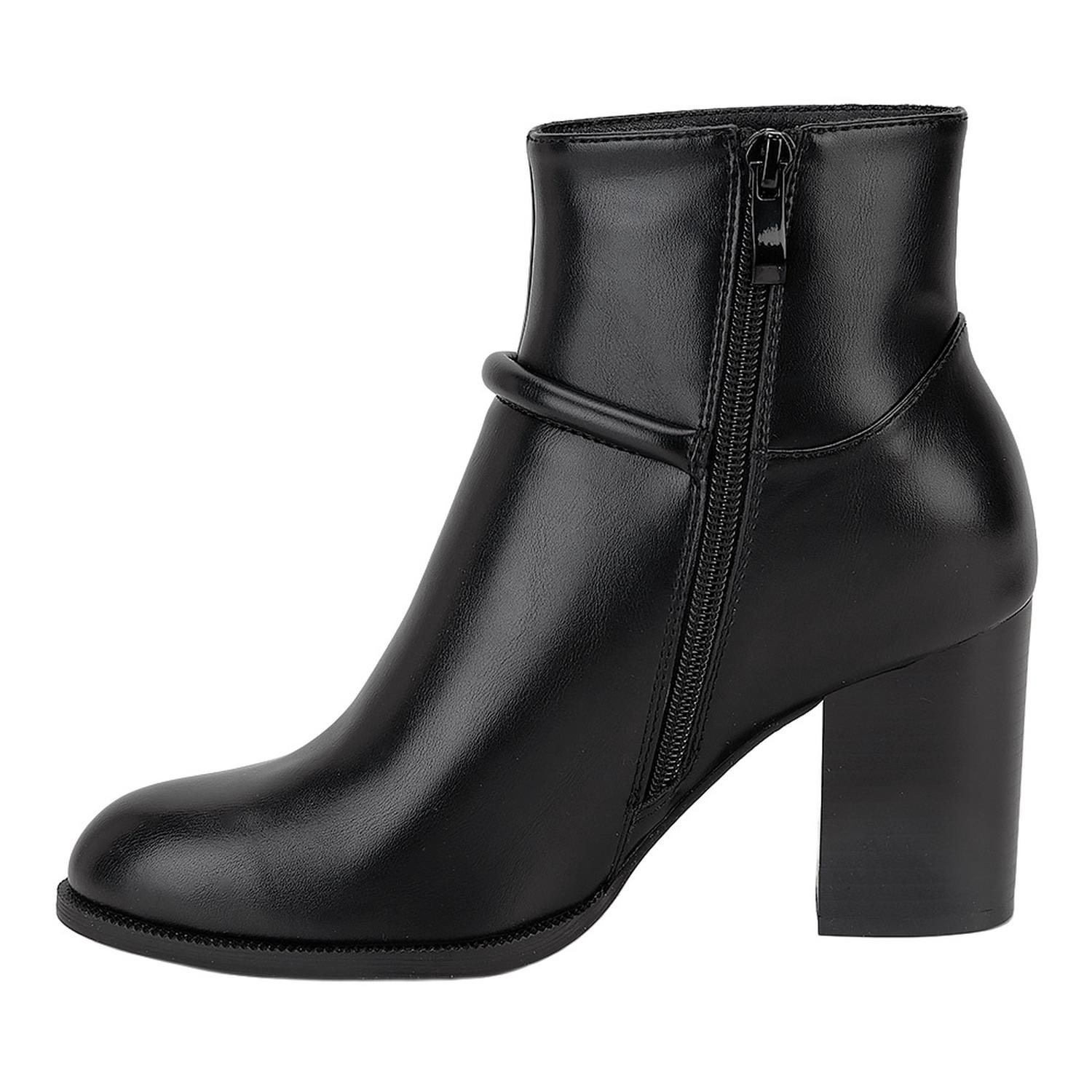 BOTA DAMA TIERRA BENDITA VESTIR TACON ANCHO 8Cm 1313063 — imagen 5