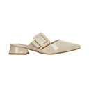 Zapato Berlín Dama Casual Formal Cómodo Beige Mujer